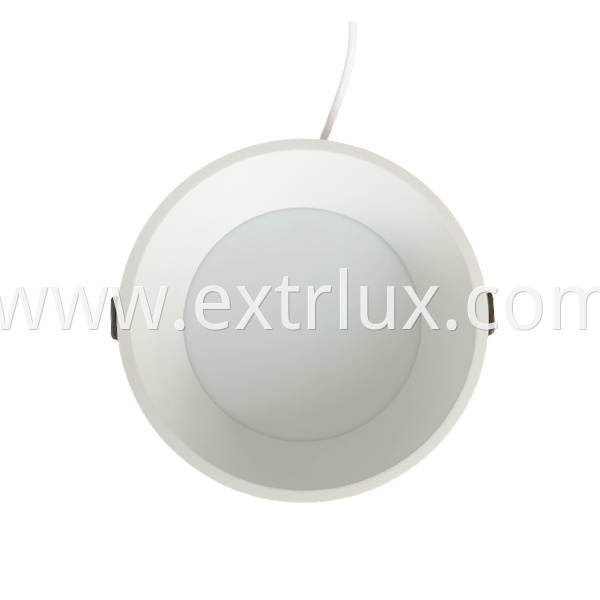 Led Recessed Aluminum Round Anti Glare Downlight 18w Front